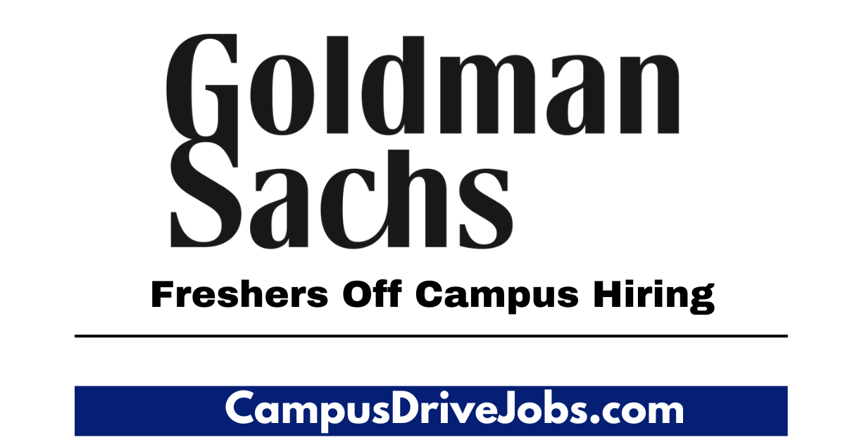 Goldman Sachs Off Campus Drive