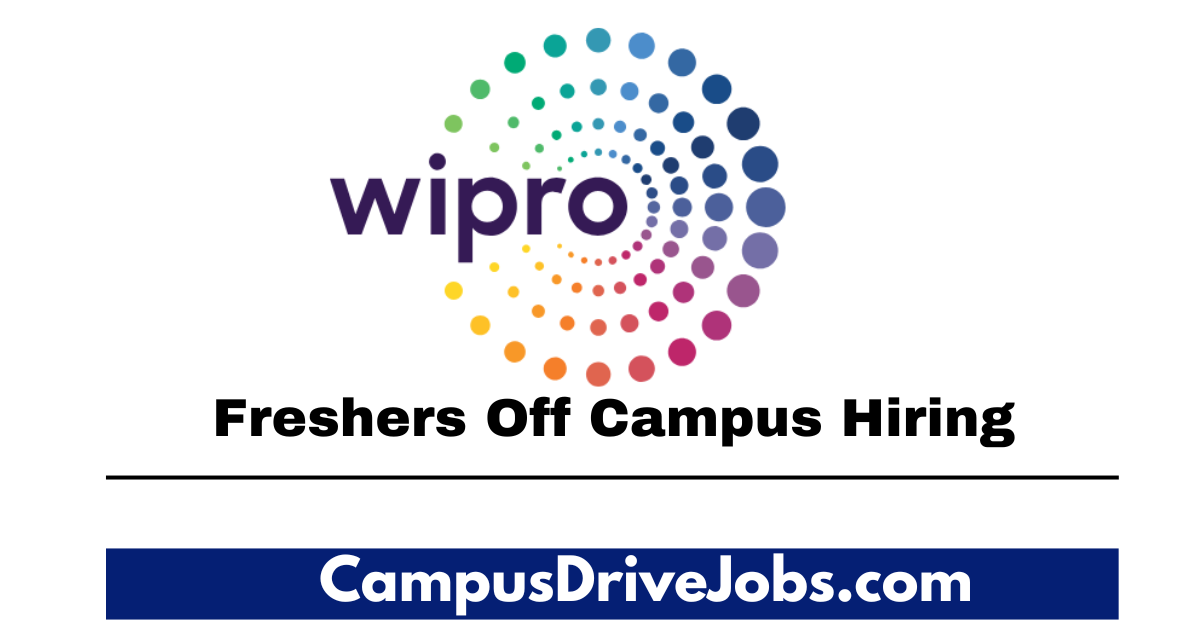 Wipro Off Campus Drive