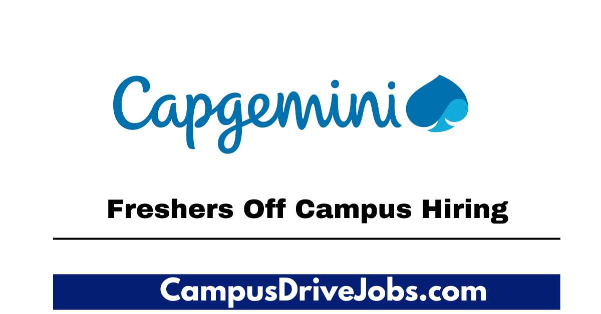 capgemini Off Campus Drive